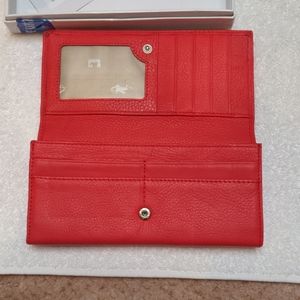 NWT Genuine Leather California Polo Club Wallet